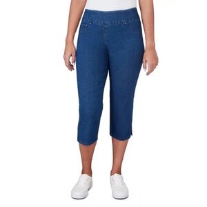 NWT Denim Capris, Stretchy Waist, Ruby Rd., Women’s Size 6
